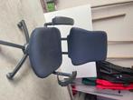 Bureaustoel, Huis en Inrichting, Bureaustoelen, Ophalen, Gebruikt, Blauw, Bureaustoel