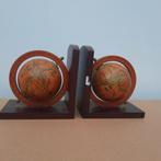 Klassieke Boekensteunen Wereldkaart Globe Nieuw, Huis en Inrichting, Woonaccessoires | Wereldbollen, Ophalen of Verzenden, Nieuw