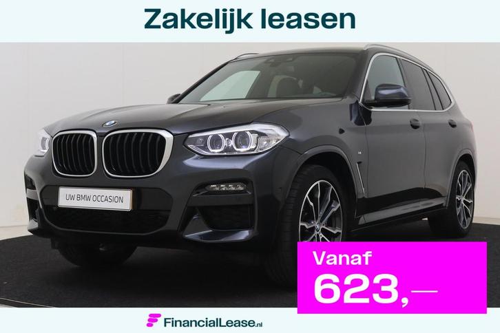 BMW X3 xDrive30i High Executive M Sport Automaat / Sportstoe, Auto's, BMW, Bedrijf, Lease, Financial lease, X3, Achteruitrijcamera
