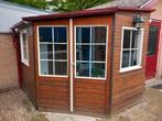 GRATIS hoekschuurtje met 2 wanden, Tuin en Terras, Tuinhuizen, Ophalen, Gebruikt, Hout