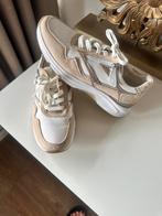 Gabor rolling soft sneakers maat 38 (5) beige creme leer, Ophalen of Verzenden, Zo goed als nieuw, Beige, Sneakers of Gympen