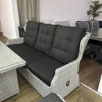 Wicker Tuinset / Loungeset – Verstelbare rugleuningen, Tuin en Terras, Tuinsets en Loungesets, Verzenden, ., Zo goed als nieuw