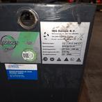 24 volt traktie accu met lader, Ophalen of Verzenden, Gebruikt