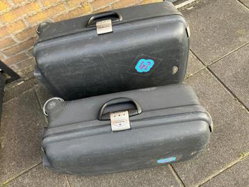 Koffer Samsonite | bruin | set van 2 | met reiservaring beschikbaar voor biedingen