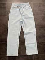 Shein Jeans broek / spijkerbroek hoge taille brede pijpen XS, Blauw, Ophalen of Verzenden, Zo goed als nieuw, W27 (confectie 34) of kleiner