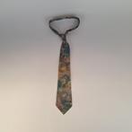 Stropdas, bloemenprint, Kleding | Heren, Angelo Petrico, Ophalen of Verzenden, Zo goed als nieuw, Met patroon