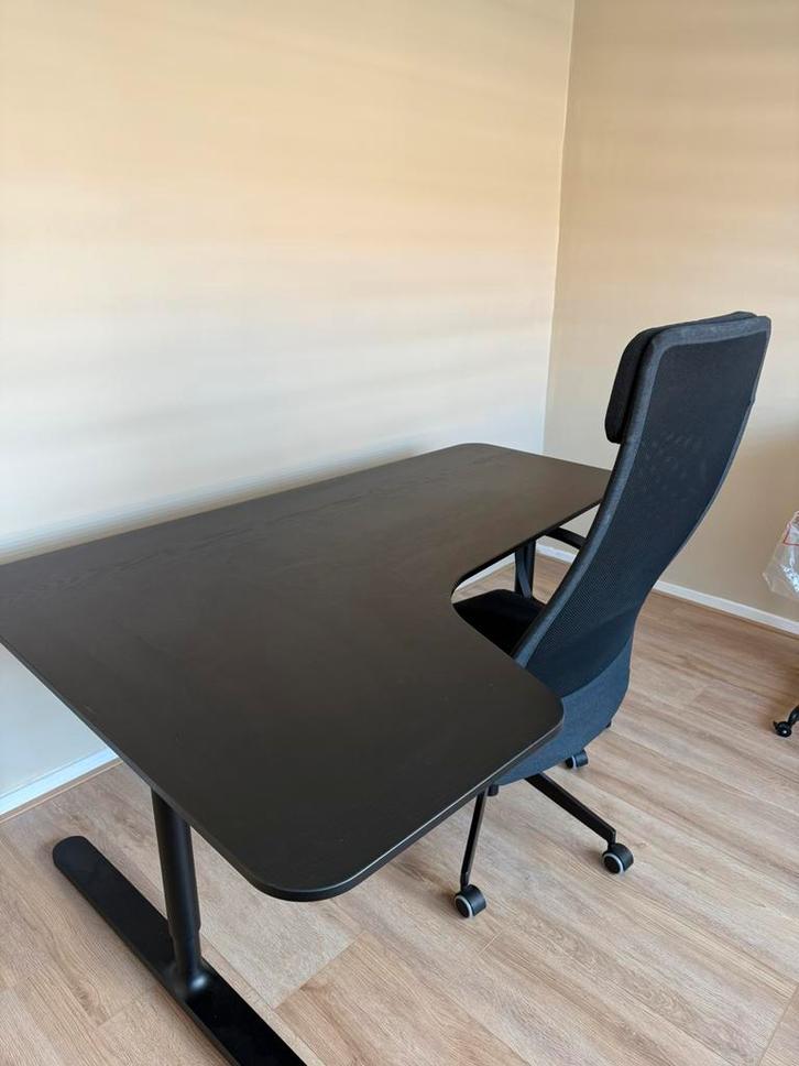 Bureau inclusief stoel, Huis en Inrichting, Bureaus, Ophalen