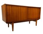 Vintage compact dressoir TV meubel lowboard jaren 60, Ophalen of Verzenden