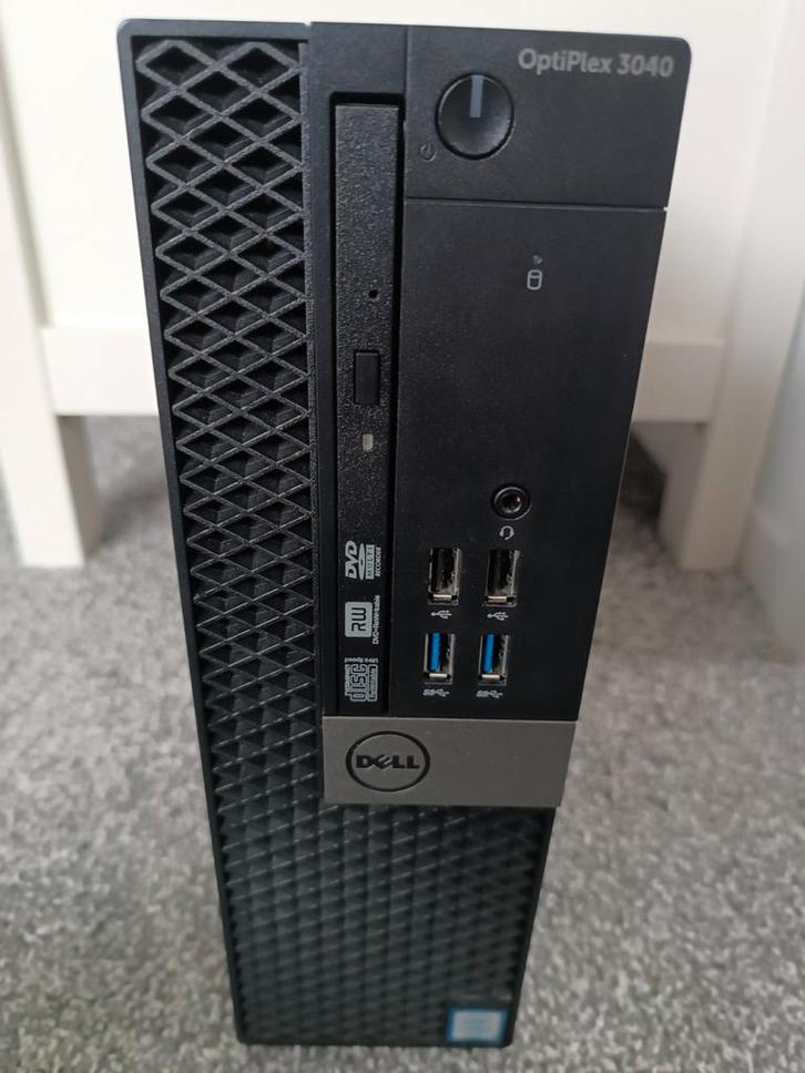 Dell Optiplex 3040 SFF (i5-6500 16GB RAM 480GB SSD), Computers en Software, Desktop Pc's, Zo goed als nieuw, 3 tot 4 Ghz, SSD