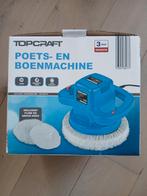 Topcraft poets-en boenmachine, 1 keer gebruikt, Ophalen of Verzenden