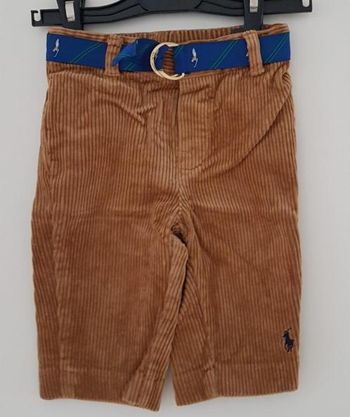 *SALE* Bruine Ralph Lauren broek maat 56 *NIEUW* (0620), Kinderen en Baby's, Babykleding | Maat 56, Nieuw, Jongetje, Broekje, Ophalen of Verzenden