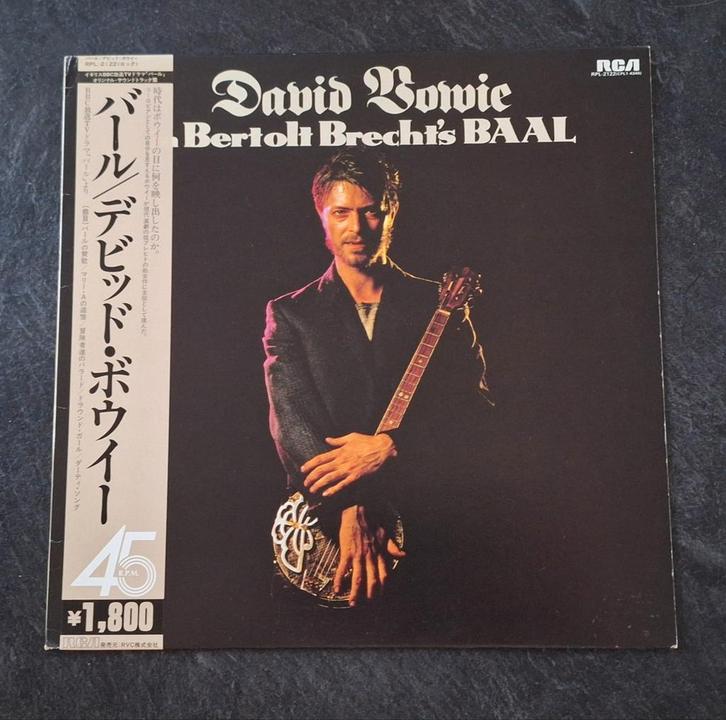 David Bowie. David Bowie In Bertolt Brecht's Braal. 1982 Jap, Cd's en Dvd's, Vinyl | Rock, Zo goed als nieuw, Poprock, 12 inch