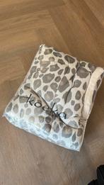 Meyco boxkleed Leopard, Huis en Inrichting, Woonaccessoires | Kussens, Ophalen, Zo goed als nieuw