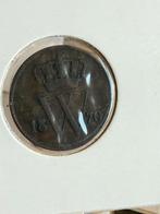 1 cent 1870, Postzegels en Munten, Ophalen of Verzenden, Koning Willem III, 1 cent