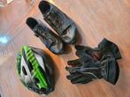 Mountainbike set, helm schoenen, hanschoenen, kleding, Ophalen of Verzenden, Zo goed als nieuw