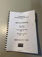 royal enfield 1945 - 1957 350CC 500CC handleiding service ma, Ophalen of Verzenden, Overige merken