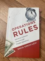 Operations Rules - David Simchi-Levi, Ophalen of Verzenden, Gelezen, Economie en Marketing