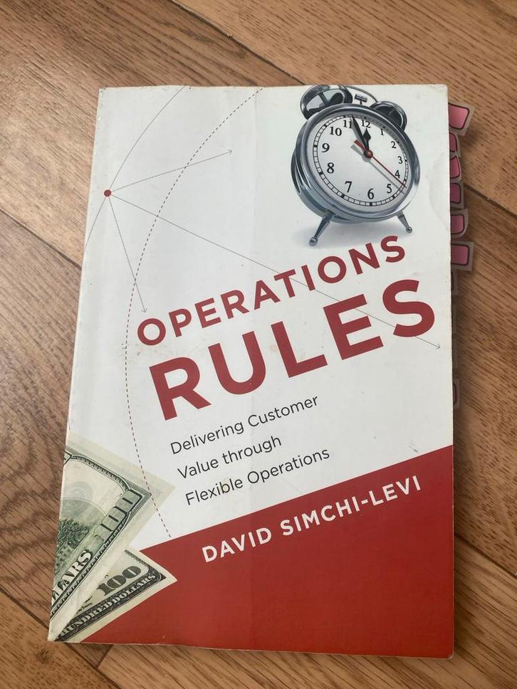 Operations Rules - David Simchi-Levi, Boeken, Economie, Management en Marketing, Gelezen, Economie en Marketing, Ophalen of Verzenden