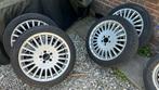19” set originel MB velgen met allseasons W221 C216 Vito, Auto-onderdelen, Gebruikt, 255 mm, Banden en Velgen, All Season