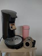 Senseo machine voor koffiepads, zwart en met padhouder, Overige modellen, Ophalen of Verzenden, Zo goed als nieuw, Koffiepads en cups