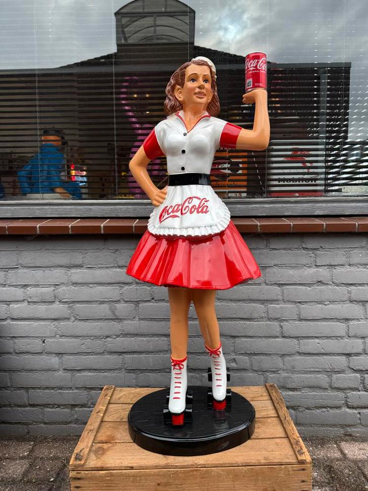 Vintage Beeld Coca Cola Collectie, Verzamelen, Beelden en Beeldjes, Gebruikt, Overige typen, Ophalen