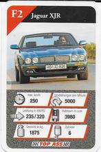 Kw576 autokaartje jaguar xjr ( f2 ), Verzenden, Zo goed als nieuw, Auto's