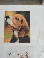 Pixel art beagle, Ophalen of Verzenden, Zo goed als nieuw, Materiaal