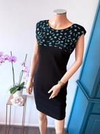 H&M jurk maat M - zwart - stenen - groen - blauw, Maat 38/40 (M), H&M, Zwart, Ophalen of Verzenden