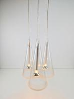 2 x Flos Fucsia 3 hanglamp glas Achille Castiglioni Italy, N, Ophalen of Verzenden, N, Minder dan 50 cm