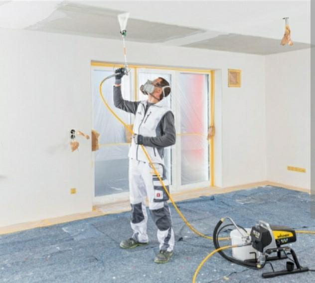 Professioneel spuiten van muren, deuren en meer!, Doe-het-zelf en Verbouw, Schildersmaterialen, Nieuw, Verfspuit of Verfpomp, Ophalen of Verzenden