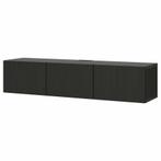 Ikea Besta Tv Meubel Nieuw Zwart - Basis element, Huis en Inrichting, Kasten | Televisiemeubels, Ophalen, 150 tot 200 cm, Nieuw
