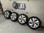 17inch Originele VW Golf 8 R-Line Velgen 5x112 Seat Skoda Au, Auto-onderdelen, Banden en Velgen, Gebruikt, Banden en Velgen, 17 inch