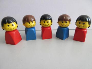 nr. 1953, 5 Vintage poppetjes , 80er jaren. Verzenden kan. beschikbaar voor biedingen