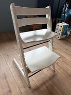 Stokke Tripp Trapp Kinderstoel - Wit, Ophalen, Gebruikt, Meegroeistoel, Aanschuifbaar