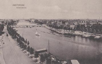 amsterdam   buiten-amstel  1915 tekst/zegel beschikbaar voor biedingen