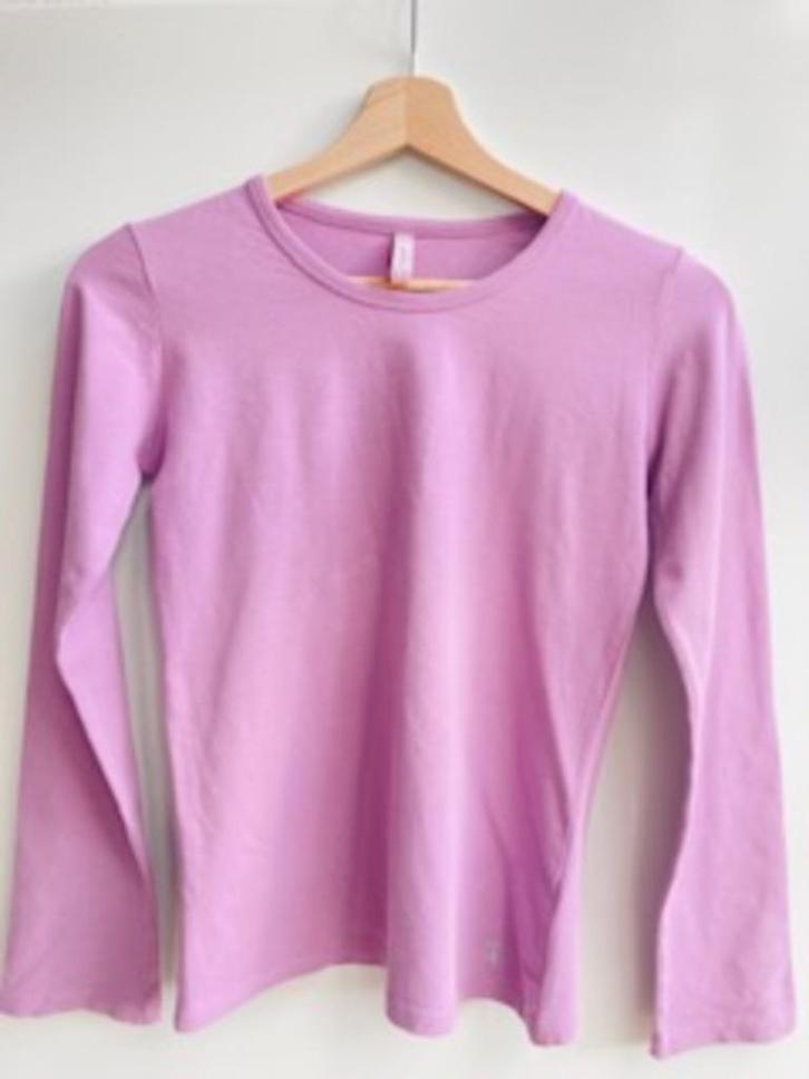 Lilakleurige longsleeve, shirt van Didi mt. 152, Kinderen en Baby's, Kinderkleding | Maat 152, Zo goed als nieuw, Meisje, Shirt of Longsleeve