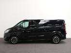 Ford Transit Custom 320 2.0 TDCI L2H1 Sport Dubbele Cabine A, Euro 6, 4 cilinders, Leder en Stof, Zwart