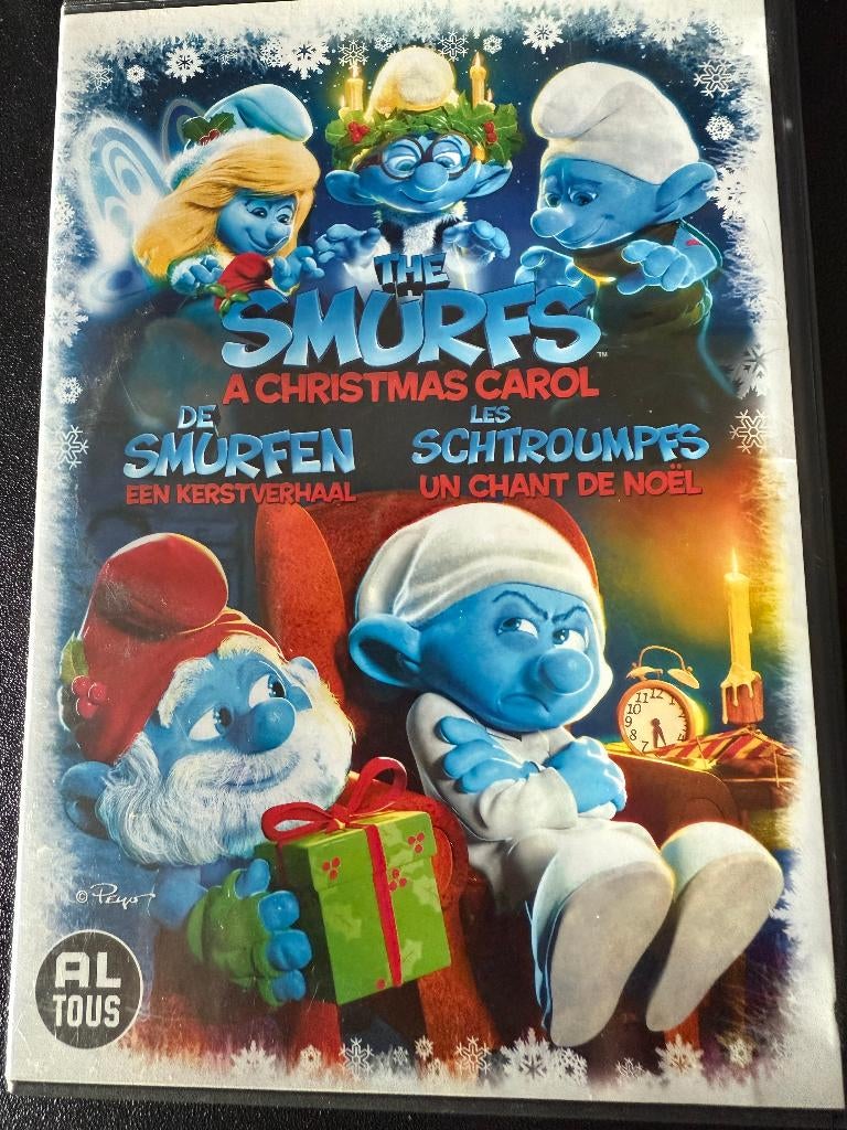 De Smurfen Een Kerstverhaal DVD, Avontuur, Alle leeftijden, Ophalen of Verzenden, Zo goed als nieuw