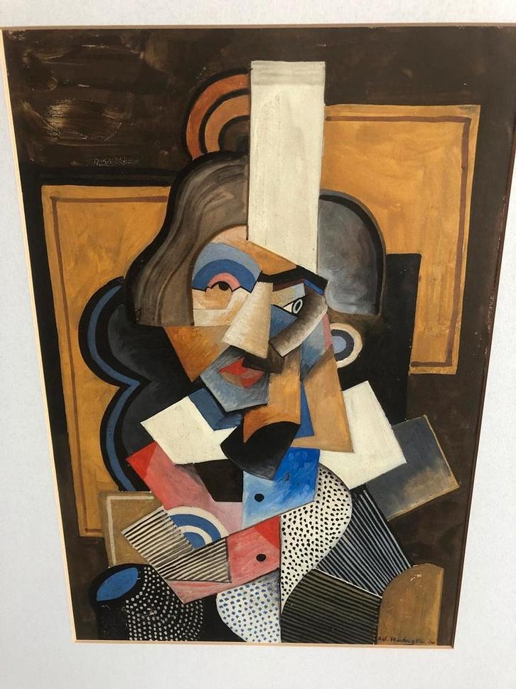 Antonín Procházka - Tsjechisch schilderij, Antiek en Kunst, Kunst | Schilderijen | Abstract, Ophalen of Verzenden