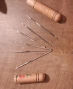 Haaknaalden, Ophalen