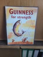 GUINNESS BEER - 233 " FISHERMAN'S BEER "  , ZIE TEKST., Ophalen, Nieuw, Reclamebord, Plaat of Schild, Overige merken