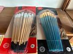 Van Bleiswijck Penselen Set - 2x12 Stuks Nieuw, Ophalen of Verzenden, Nieuw, Penseel of Kwast