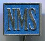 Ned middenstand spaarbank blauw/koper NMS speldje( W_019), Verzenden, Nieuw, Merk, Speldje of Pin