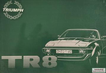 Handboek Triumph TR8 instructieboekje beschikbaar voor biedingen