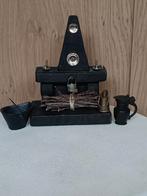 Open haard poppenhuis met accessoires (1970), Ophalen of Verzenden, Gebruikt, Poppenhuis