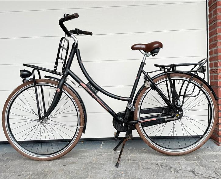 Mooie Mamafiets - Stokvis Cargo, Fietsen en Brommers, Fietsen | Dames | Damesfietsen, Gebruikt, Overige merken, Versnellingen
