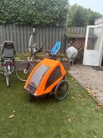 S'cool Taxxi Fietskar - Oranje, Fietsen en Brommers, Ophalen, Gebruikt, Vering, 20 tot 40 kg