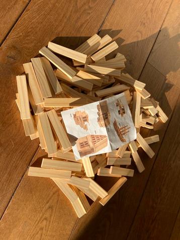 Houten Bouwblokken - Stapelplezier! (Neppe kapla) beschikbaar voor biedingen