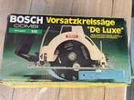 Bosch voorzetcircelzaag S33 aan te sluiten elke boormachine, Doe-het-zelf en Verbouw, Gereedschap | Zaagmachines, Gebruikt, Cirkelzaag