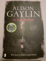 boek alison gaylin - in het donker, Boeken, Ophalen of Verzenden, Zo goed als nieuw, Nederland